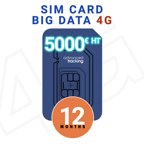 Data Sim Card 12 Months 5000